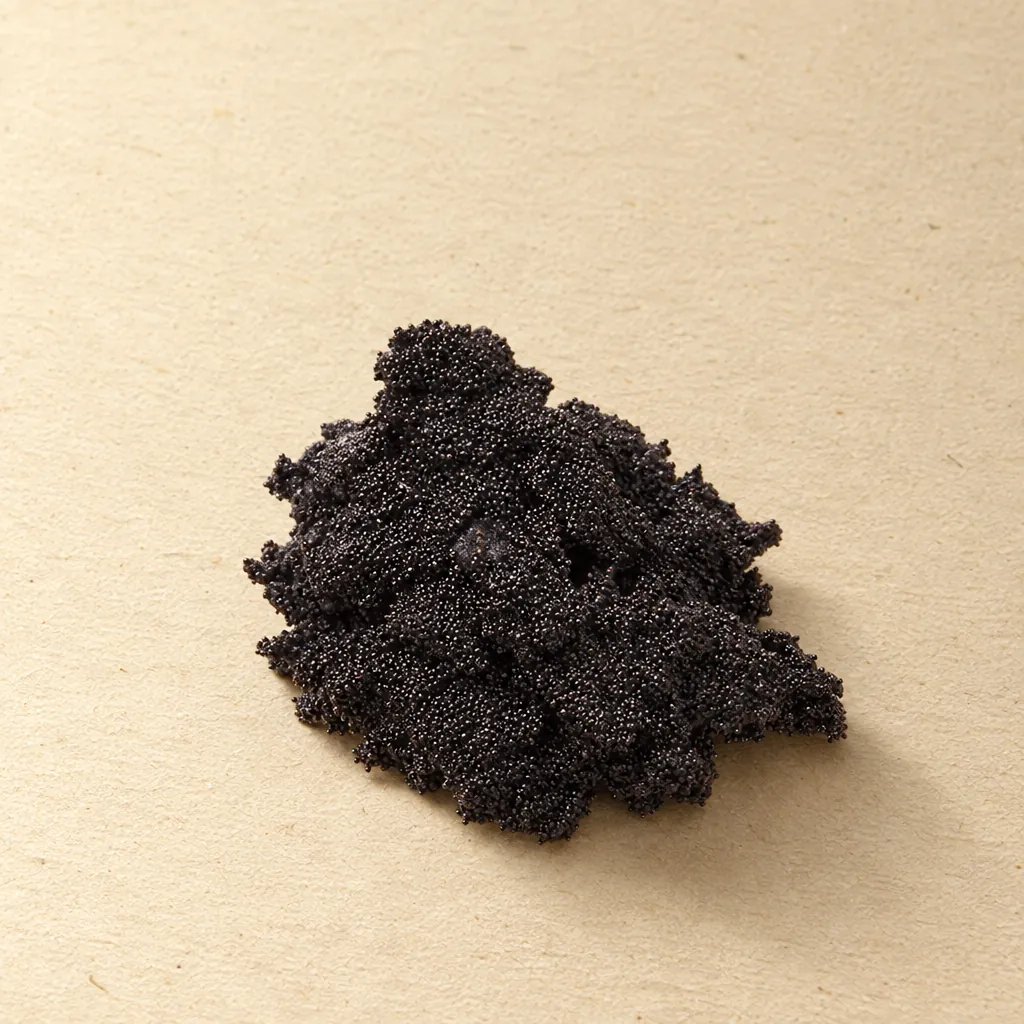 Caviar de vanille sur papier crème, packshot Caviar de vanille sur papier crème, packshot