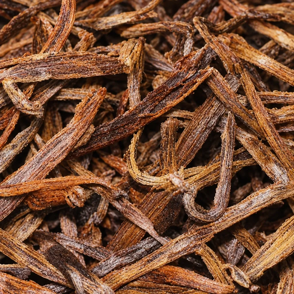 Gousses de vanille fendues en vrac, gros plan Gousses de vanille fendues en vrac, gros plan