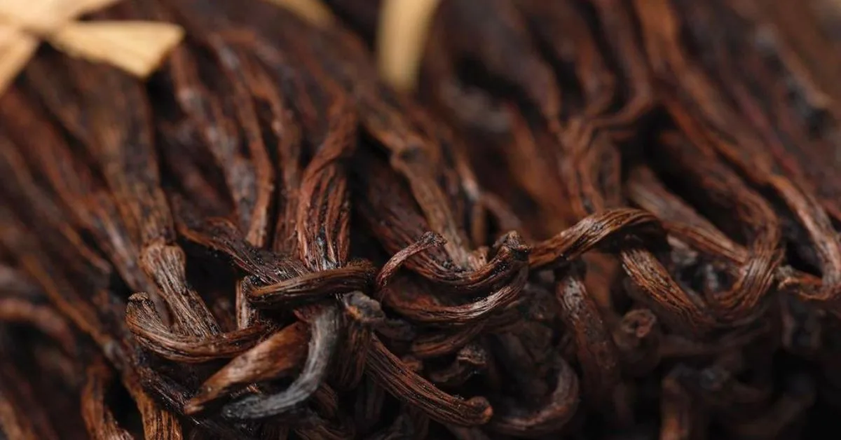 Dried vanilla beans ready for export, showcasing Madagascar's primary export commodity