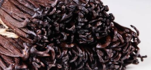 High Quality Vanilla Beans Stacked Together